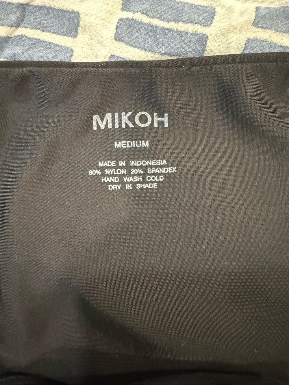 Mikoh Bikini Set - Papara Bottom M & Kumu 2 Top S in Night - Picture 13 of 14